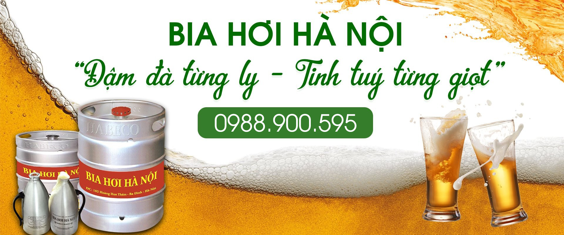 Bia hơi Hà Nội Keg 50L mua ở đâu rẻ nhất?